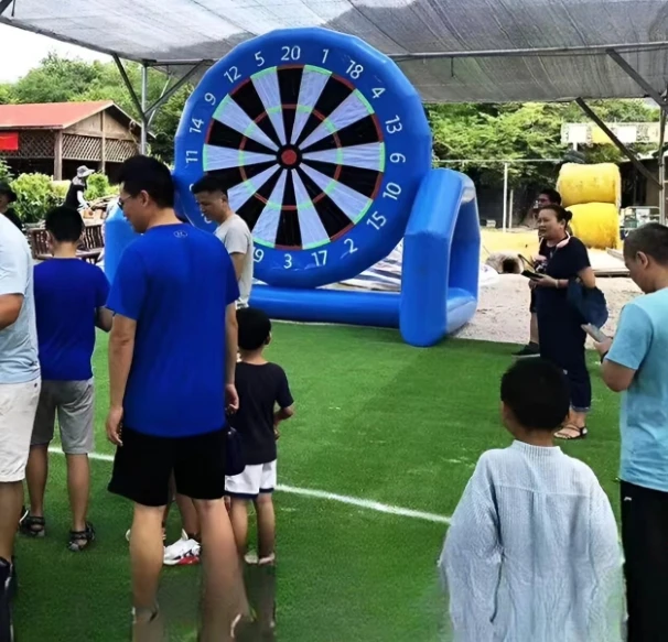 Высококачественный ПВХ открытый для детей и взрослых, надувной дартс, футбольный дартс
Высококачественный ПВХ открытый для детей и взрослых, надувной дартс, футбольный дартс
