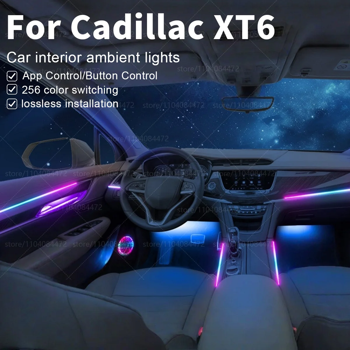 Для Cadillac XT6 22in1 RGB интерьер автомобиля акриловые автомобильные окружающие освещение RGB скрытая акриловая полоса украшения атмосферные аксессуары
Для Cadillac XT6 22in1 RGB интерьер автомобиля акриловые автомобильные окружающие освещение RGB скрытая акриловая полоса украшения атмосферные аксессуары