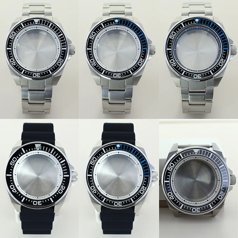 43.8mm Stainless Steel Watch Case Strap Part For Seiko NH35 NH36 NH38 NH34 NH70 NH72 Movement Sapphire Crystal Glass Mod Samurai
43.8mm Stainless Steel Watch Case Strap Part For Seiko NH35 NH36 NH38 NH34 NH70 NH72 Movement Sapphire Crystal Glass Mod Samurai