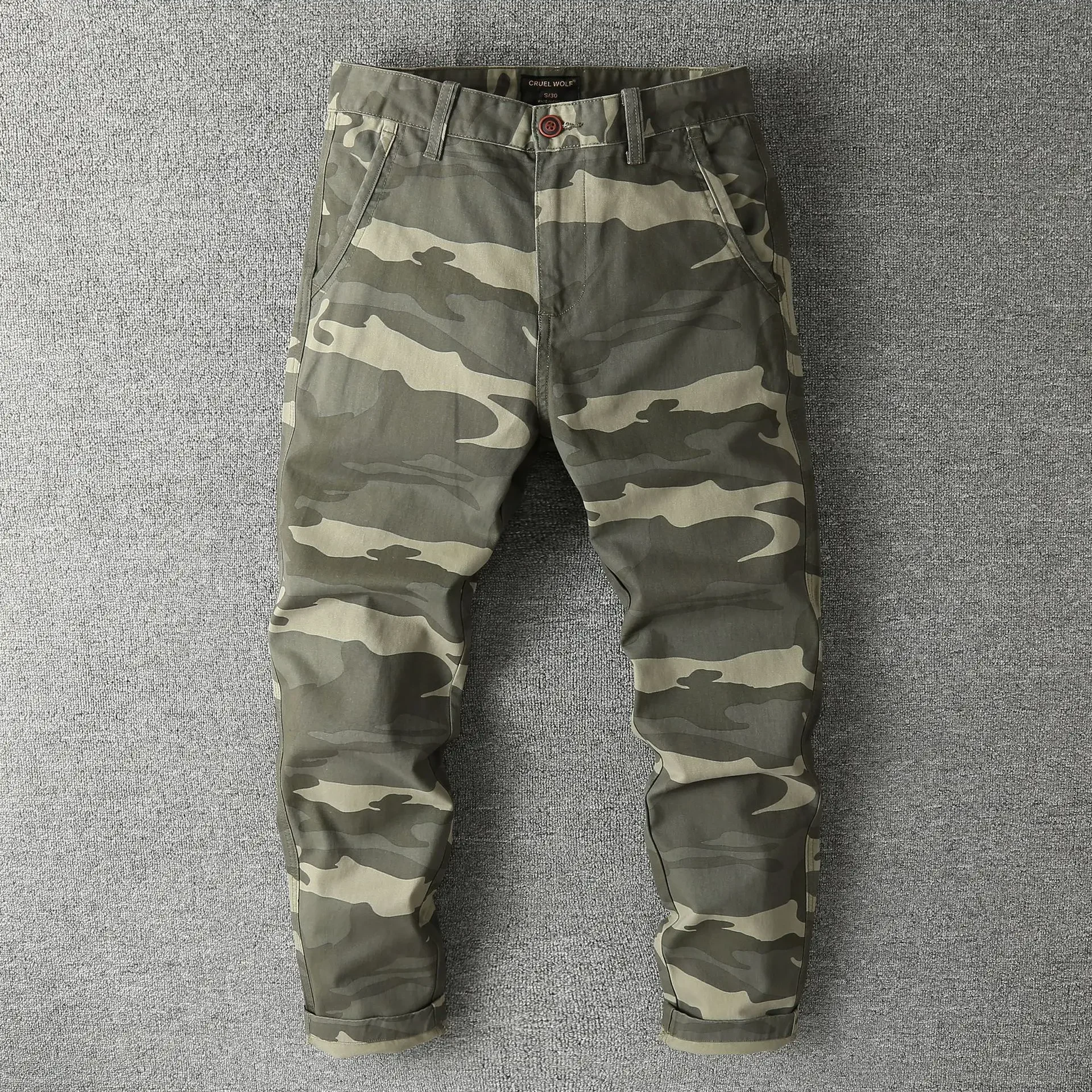 2025 new men's pants spring and autumn European and American cotton camouflage overalls casual sports straight trousers men
2025 new men's pants spring and autumn European and American cotton camouflage overalls casual sports straight trousers men