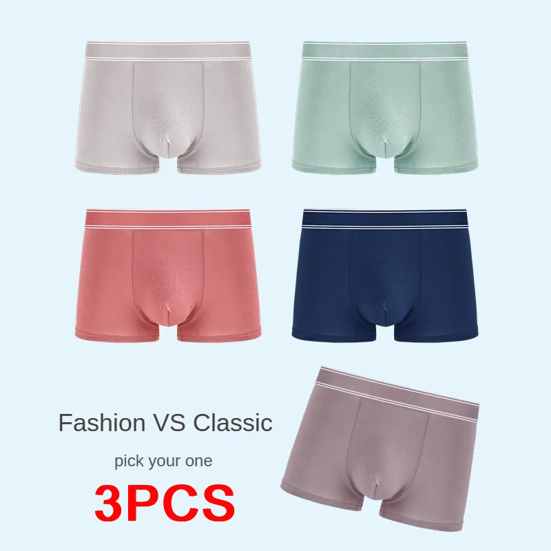 3PCS Men's Panties Briefs Sports Breathable Pure Cotton Large Size Panties New in Underwear for Men Shorts Boxer Underpants Gift
3PCS Men's Panties Briefs Sports Breathable Pure Cotton Large Size Panties New in Underwear for Men Shorts Boxer Underpants Gift