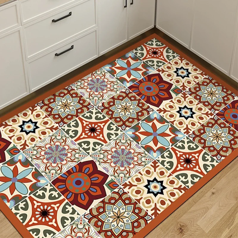 Kitchen Carpet Anti-slip Oil-proof Leather Pvc Floor Mat Waterproof Wipeable Wash-free Rug Large Area Home Decoration Foot Mats
Kitchen Carpet Anti-slip Oil-proof Leather Pvc Floor Mat Waterproof Wipeable Wash-free Rug Large Area Home Decoration Foot Mats