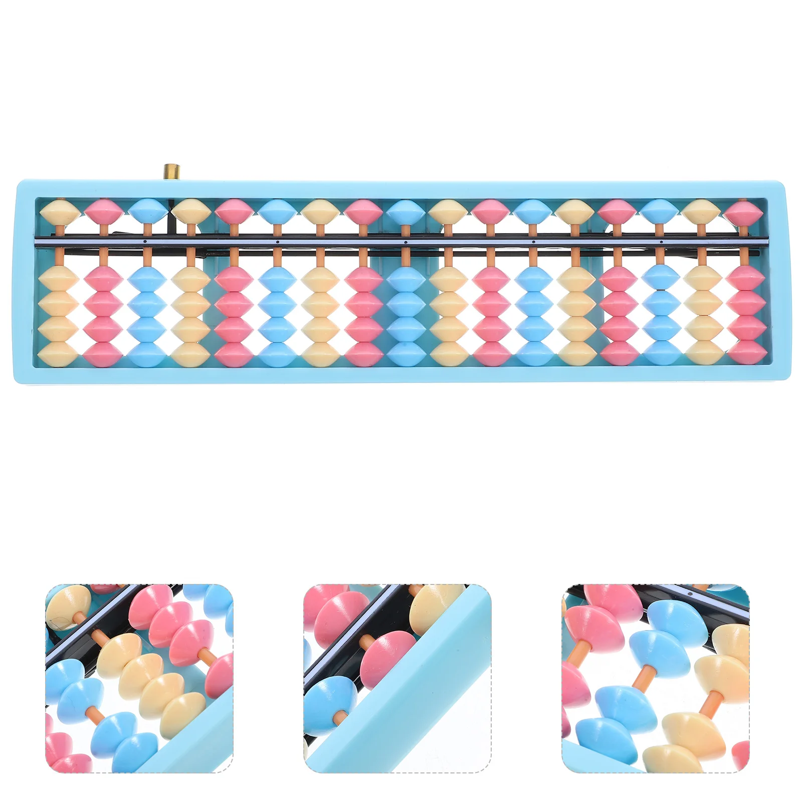 17 Column Children Abacus Sky Blue Frame Vintage Style Math Tool Kids Learning Arithmetic Puzzle Toy Student Educational Aid
17 Column Children Abacus Sky Blue Frame Vintage Style Math Tool Kids Learning Arithmetic Puzzle Toy Student Educational Aid