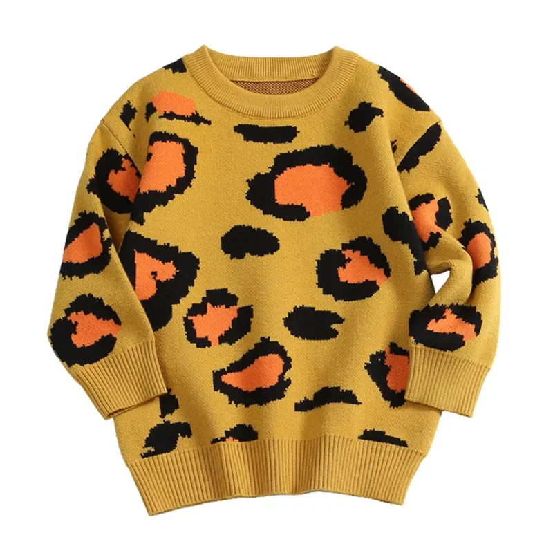 24M to 6 years baby & kids girls long sleeve knitted leopard print pullover sweaters children fashion fall winter sweater tops
24M to 6 years baby & kids girls long sleeve knitted leopard print pullover sweaters children fashion fall winter sweater tops