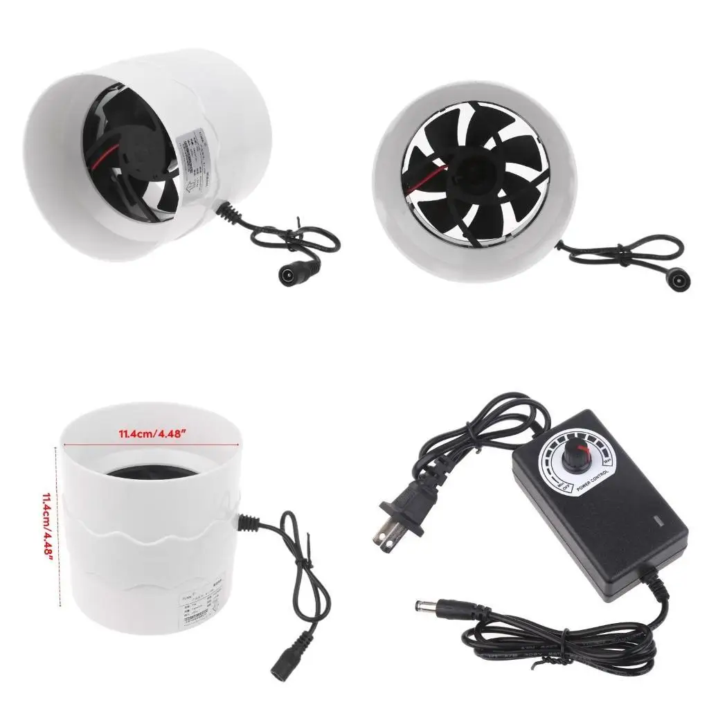 R9UF Adjustable Speed Exhaust Fan Quiet Duct Extractor Air Boosters Fan Ventilation Exhaust Air Blower Ventilator Fan Home
R9UF Adjustable Speed Exhaust Fan Quiet Duct Extractor Air Boosters Fan Ventilation Exhaust Air Blower Ventilator Fan Home