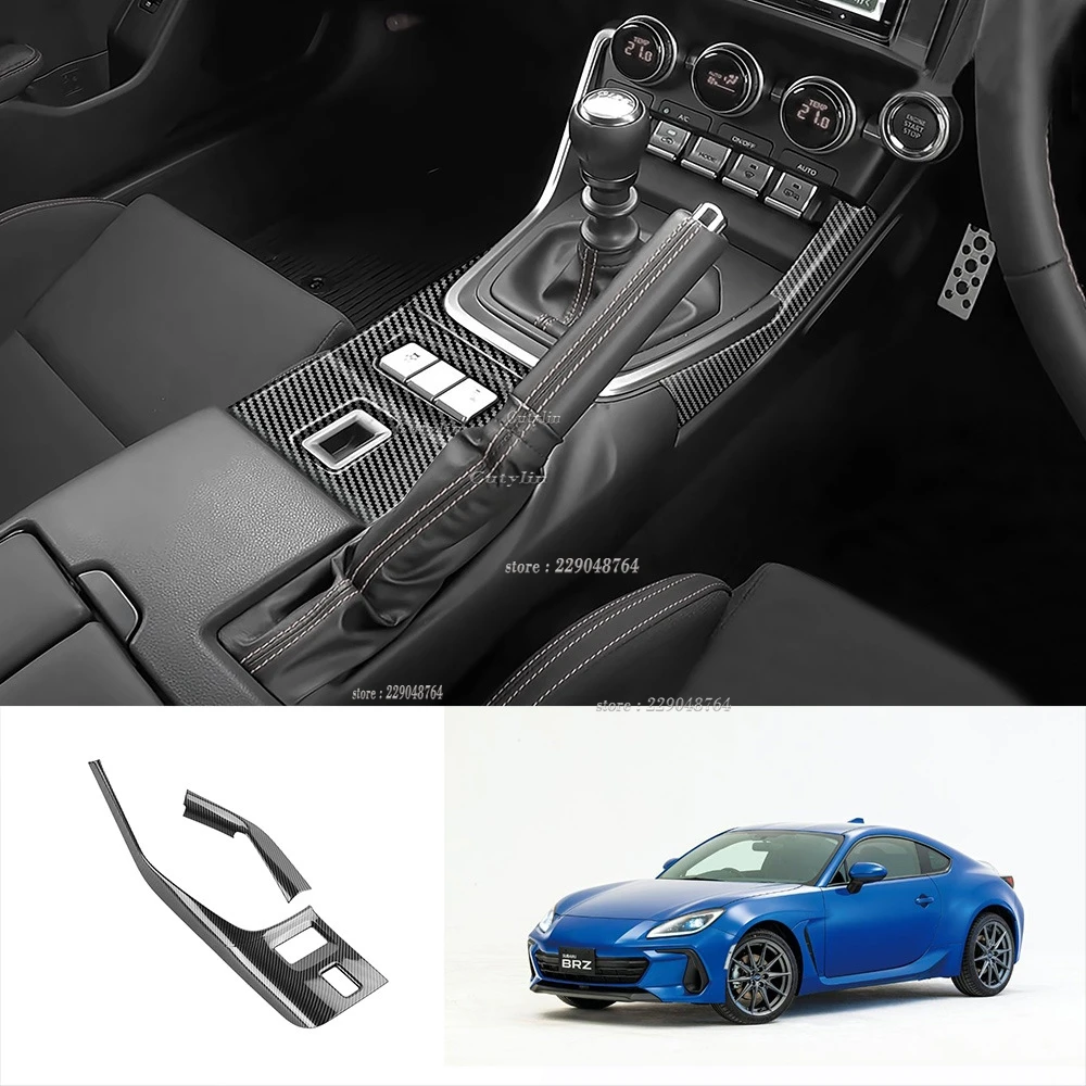 For SUBARU BRZ/ZD8 For TOYOTA GR86/ZN8 2021 2022 ABS Carbon Fbier Gear Shift Panel Cover Trim Gear Switch Button Sticker Cover
For SUBARU BRZ/ZD8 For TOYOTA GR86/ZN8 2021 2022 ABS Carbon Fbier Gear Shift Panel Cover Trim Gear Switch Button Sticker Cover