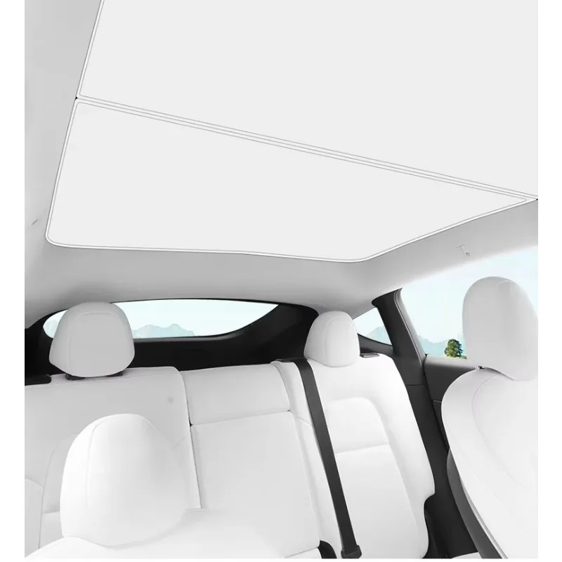 Sun Visor Front Rear Sunroof Skylight Accessories Car Ice Cloth Buckle Sunshade Sun Roof For Tesla Model 3 Y Juniper 2025 2026
Sun Visor Front Rear Sunroof Skylight Accessories Car Ice Cloth Buckle Sunshade Sun Roof For Tesla Model 3 Y Juniper 2025 2026