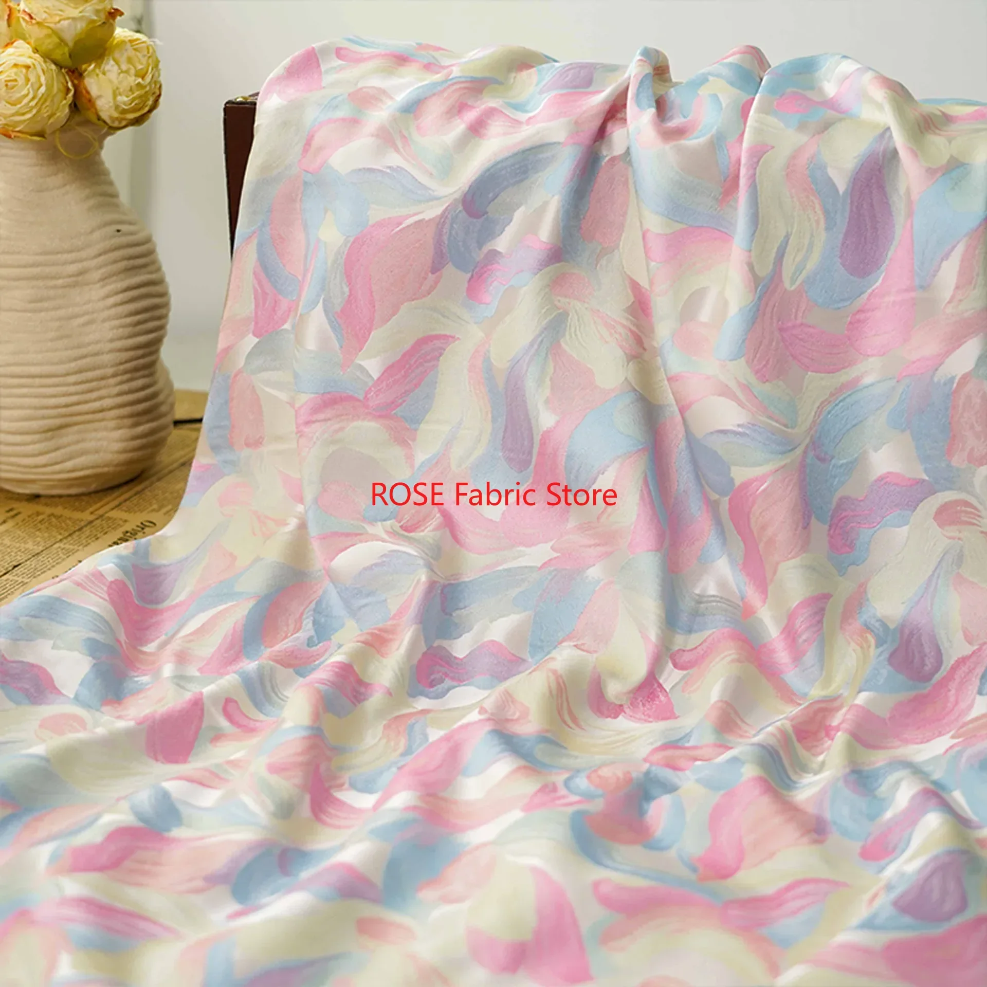 Свежая картина маслом Стиль жаккардовая ткань Модное платье Сумка Шторы Декоративная швейная ткань 
Свежая картина маслом Стиль жаккардовая ткань Модное платье Сумка Шторы Декоративная швейная ткань