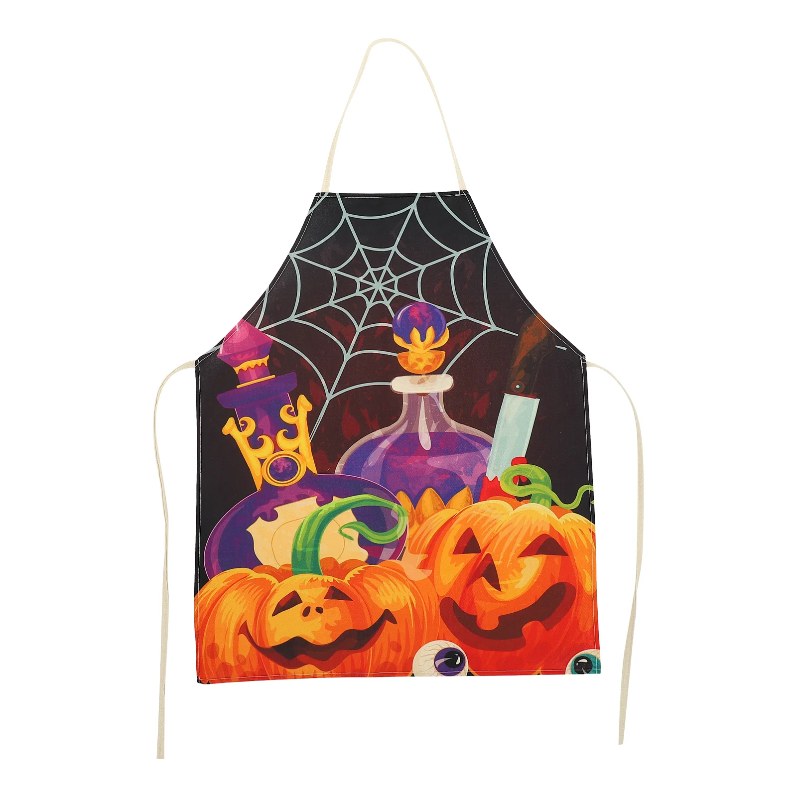 Halloween Apron Comfortable Cooking Pumpkin Household Oil-resistant Decoration Kitchen Polyester
Halloween Apron Comfortable Cooking Pumpkin Household Oil-resistant Decoration Kitchen Polyester