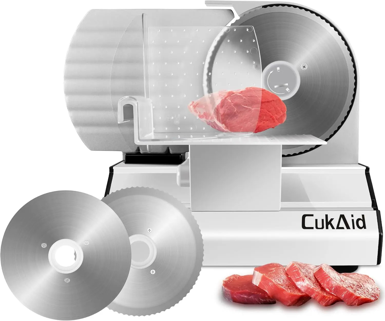 Meat Slicer Machine for Home Use, 200W Deli Food Slicer,Meat Cutter Machine,Aluminum,Dishwasher Safe, Removable Blade &
Meat Slicer Machine for Home Use, 200W Deli Food Slicer,Meat Cutter Machine,Aluminum,Dishwasher Safe, Removable Blade &