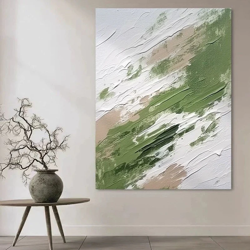 Modern Green Abstract Handmade Canvas Poster ,Picture for Living Room, Home Decoration, Custom Acrylic Unframed Picture Hot Sale
Modern Green Abstract Handmade Canvas Poster ,Picture for Living Room, Home Decoration, Custom Acrylic Unframed Picture Hot Sale