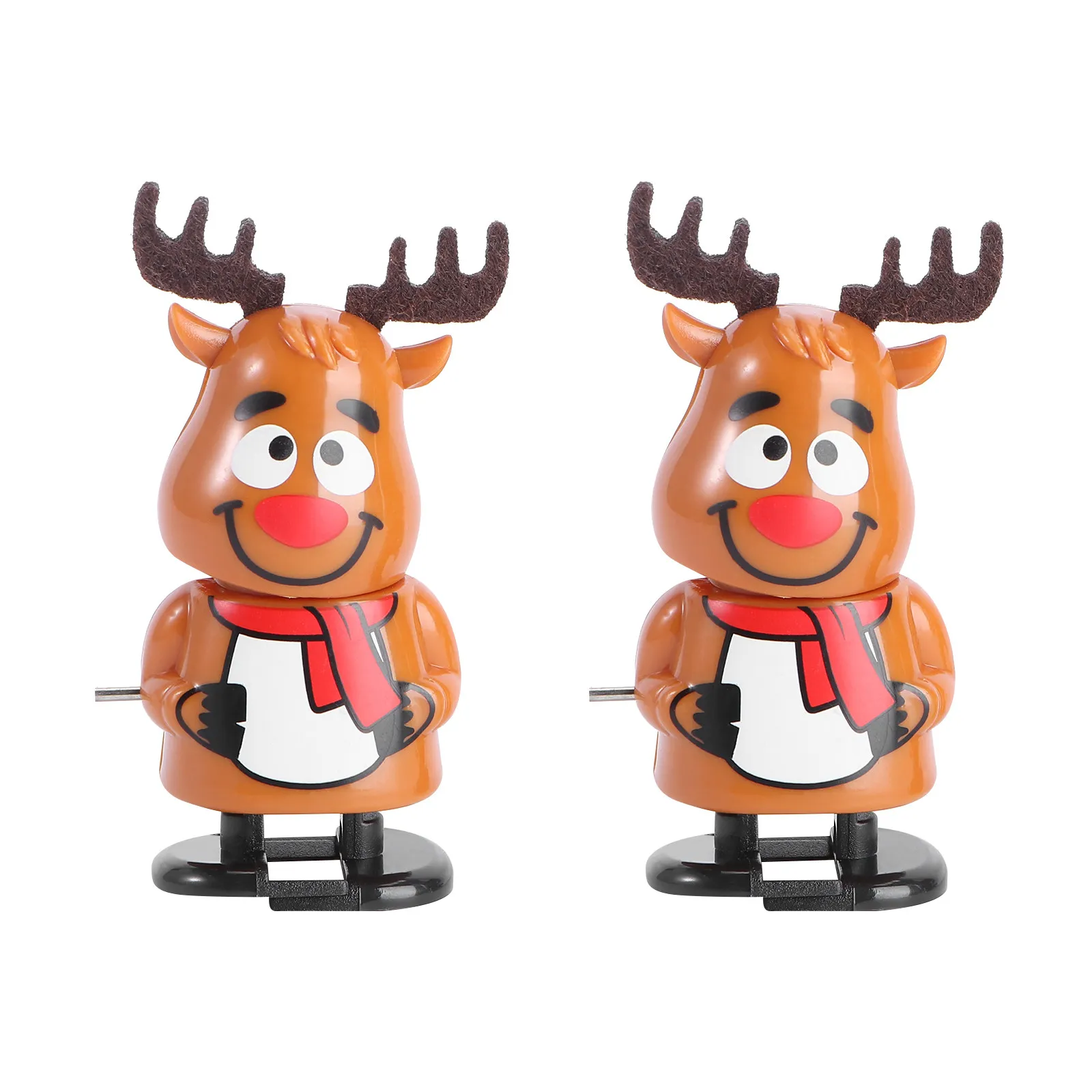 2Pcs Wind-Up Walking Elk with Head Shake Mechanism Battery-Free Clockwork Design Kids Party Favors Christmas New Year Classroom
2Pcs Wind-Up Walking Elk with Head Shake Mechanism Battery-Free Clockwork Design Kids Party Favors Christmas New Year Classroom