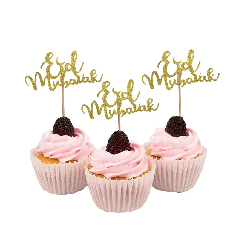 10Pcs Gold Eid Mubarak Cake Cupcake Toppers Ramadan Kareem Islamic Muslim Hajj Festival Party Decorative castle cupcake toppers
10Pcs Gold Eid Mubarak Cake Cupcake Toppers Ramadan Kareem Islamic Muslim Hajj Festival Party Decorative castle cupcake toppers
