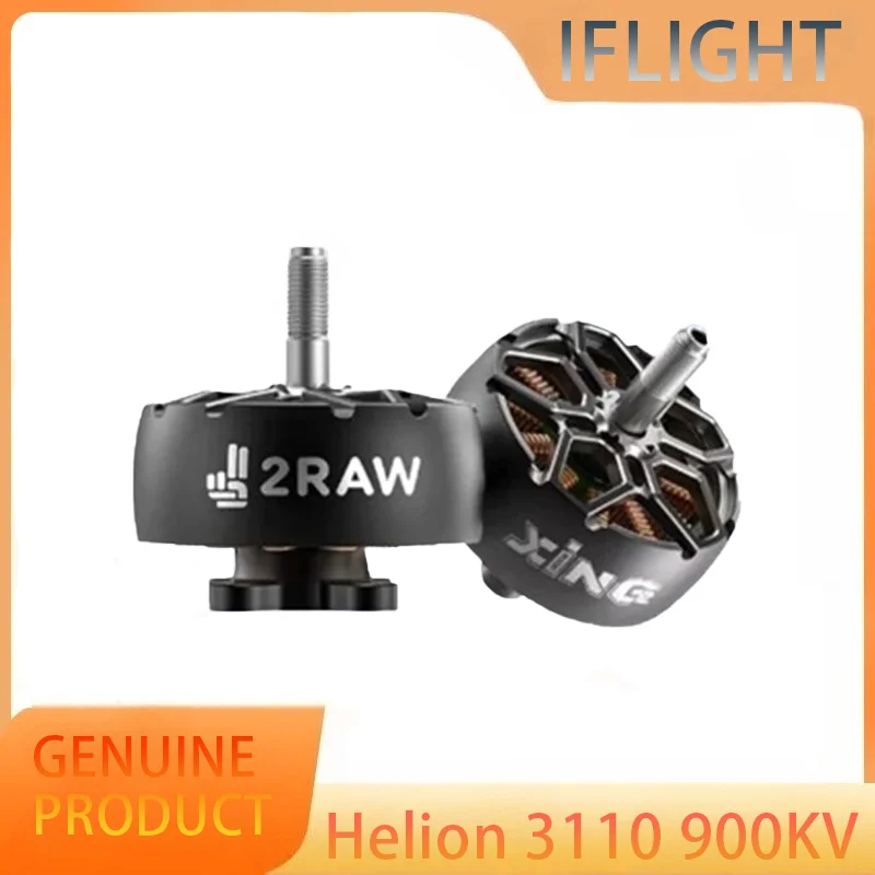 IFlight Helion 10 3110 900KV FPV Motor with 5mm Shaft for FPV Parts for RC FPV Drone
IFlight Helion 10 3110 900KV FPV Motor with 5mm Shaft for FPV Parts for RC FPV Drone