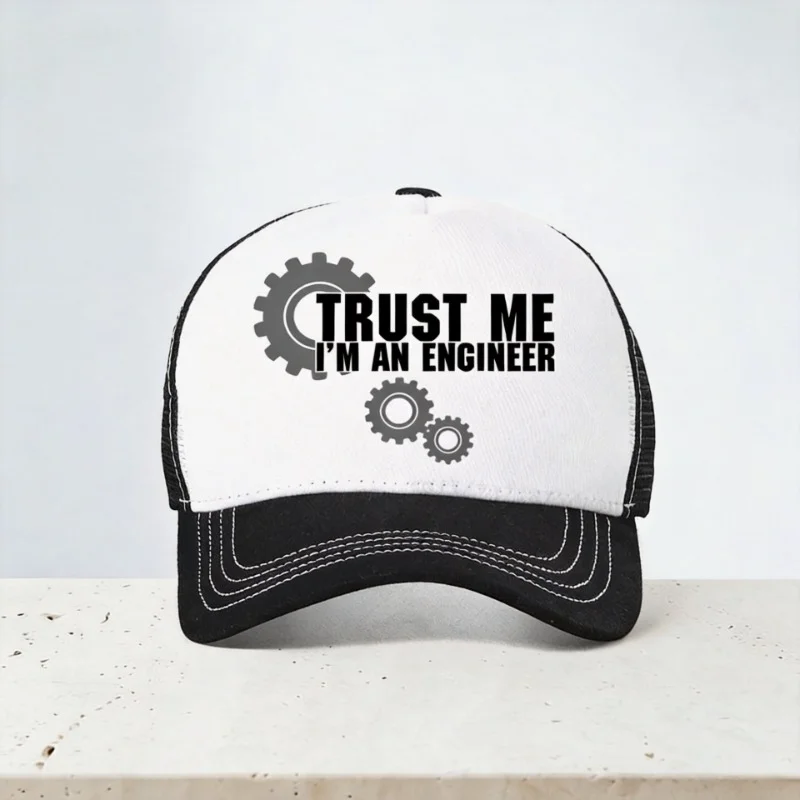 Trust Me I Am An Engineer baseball cap for Men Funny Geek Letter caps Programmer hat mesh breathable Trucker hats
Trust Me I Am An Engineer baseball cap for Men Funny Geek Letter caps Programmer hat mesh breathable Trucker hats