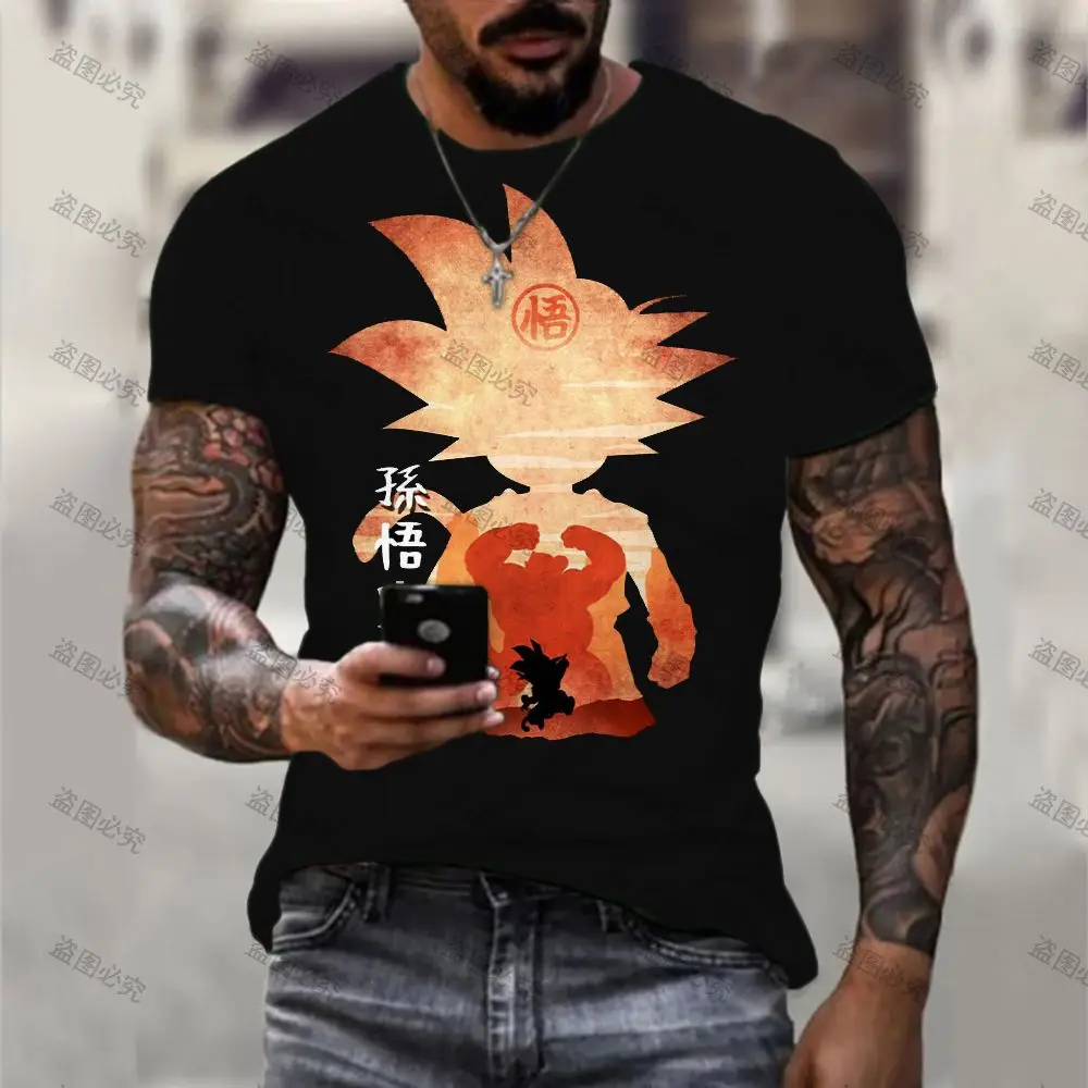 High Quality Dragon Ball Z T Shirts for Men Streetwear Goku Vegeta Tee Shirt Y2k Fashion Tops Oversized Men's Clothing Gift New
High Quality Dragon Ball Z T Shirts for Men Streetwear Goku Vegeta Tee Shirt Y2k Fashion Tops Oversized Men's Clothing Gift New