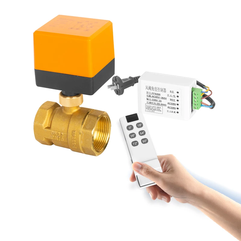 Adjustable Angle Intelligent Remote Control Electric Ball Valve Brass Body Electric Ball Valve Water Valve for Chemical Plant
Adjustable Angle Intelligent Remote Control Electric Ball Valve Brass Body Electric Ball Valve Water Valve for Chemical Plant