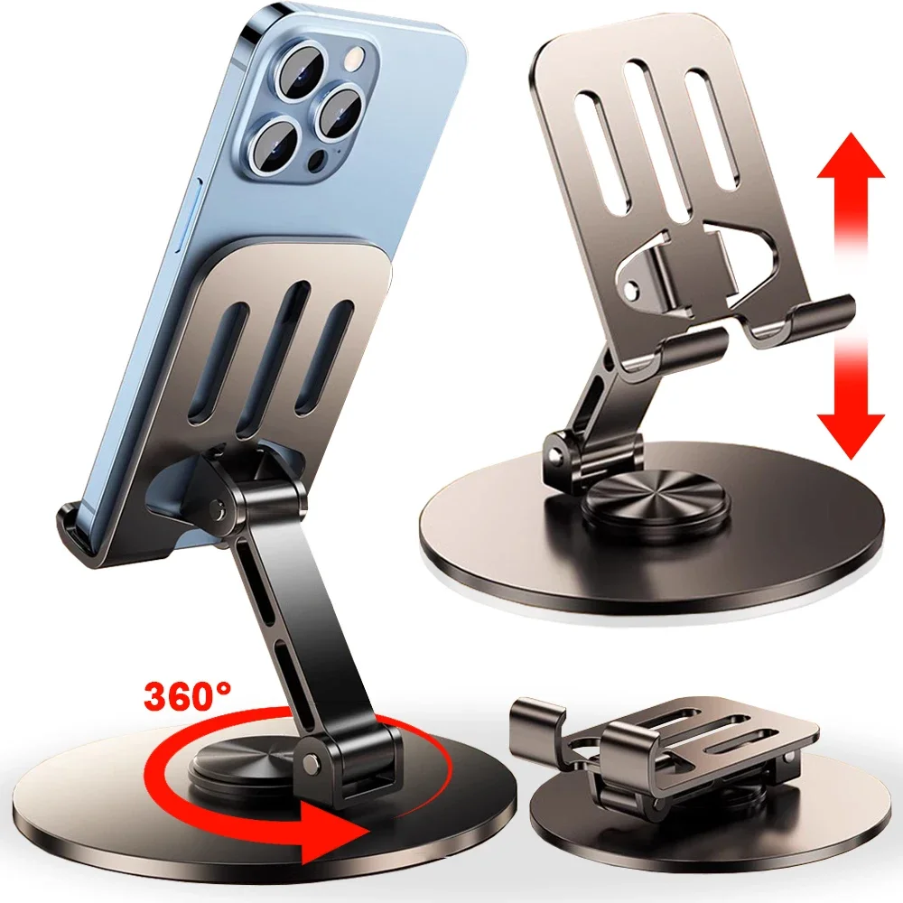 Портативный складной кронштейн для телефона и планшета, настольный держатель для мобильного телефона, подставки с вращением на 360 градусов, стабильная поддержка для IPhone, IPad Pro 
Портативный складной кронштейн для телефона и планшета, настольный держатель для мобильного телефона, подставки с вращением на 360 градусов, стабильная поддержка для IPhone, IPad Pro