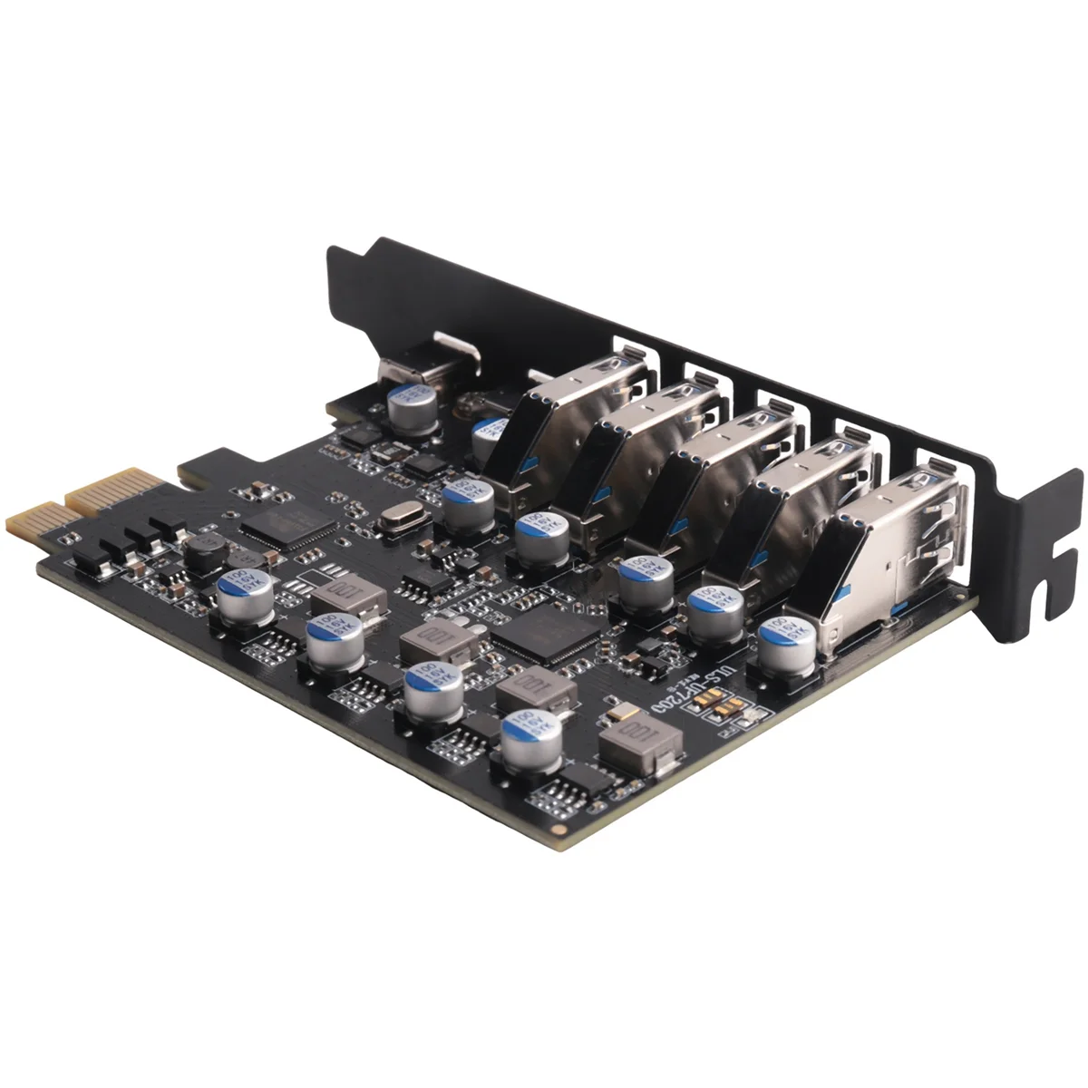 7-портовая карта расширения PCI-E к USB 3.0, дополнительная карта PCI Express USB 3.2, внутренний конвертер концентратора USB3 для настольного ПК
7-портовая карта расширения PCI-E к USB 3.0, дополнительная карта PCI Express USB 3.2, внутренний конвертер концентратора USB3 для настольного ПК