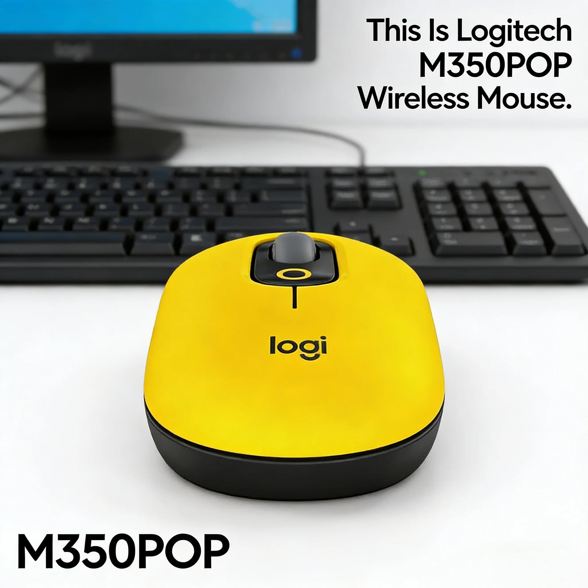 Logitech M350 POP, бесшумные кнопки и точное отслеживание
Logitech M350 POP, бесшумные кнопки и точное отслеживание