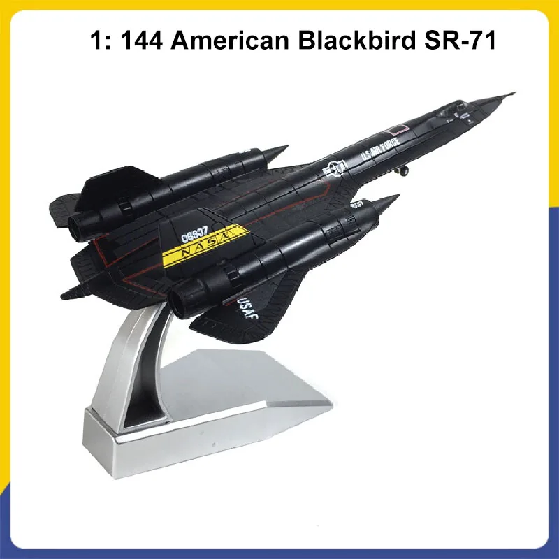1: 144 Us Reconnaissance Aircraft Blackbird Sr-71 Simulation Alloy Fighter Aircraft Model Finished Product
1: 144 Us Reconnaissance Aircraft Blackbird Sr-71 Simulation Alloy Fighter Aircraft Model Finished Product