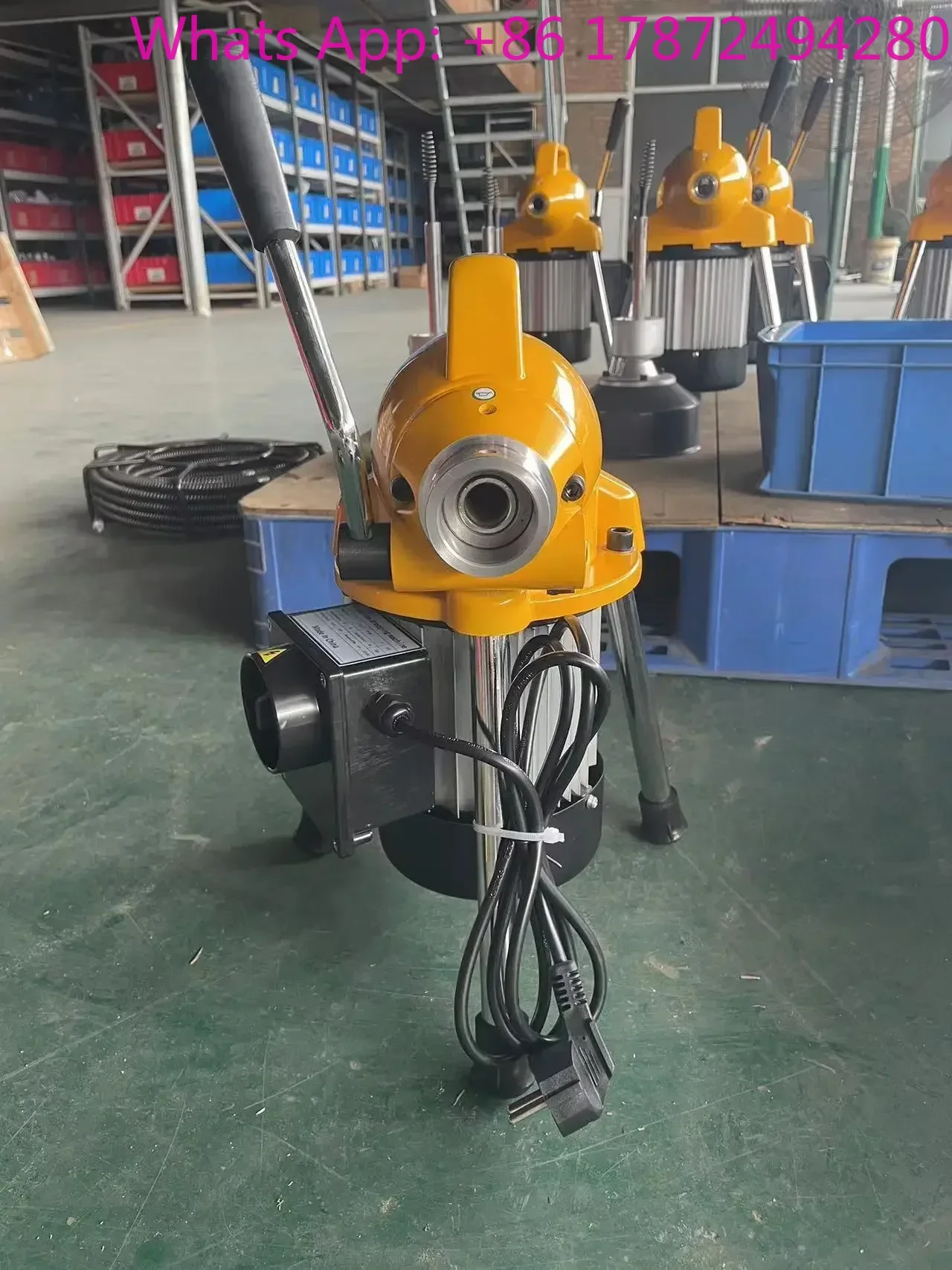 Top standard electric 220V/110V snake pipe cleaner for sale in stock
Top standard electric 220V/110V snake pipe cleaner for sale in stock