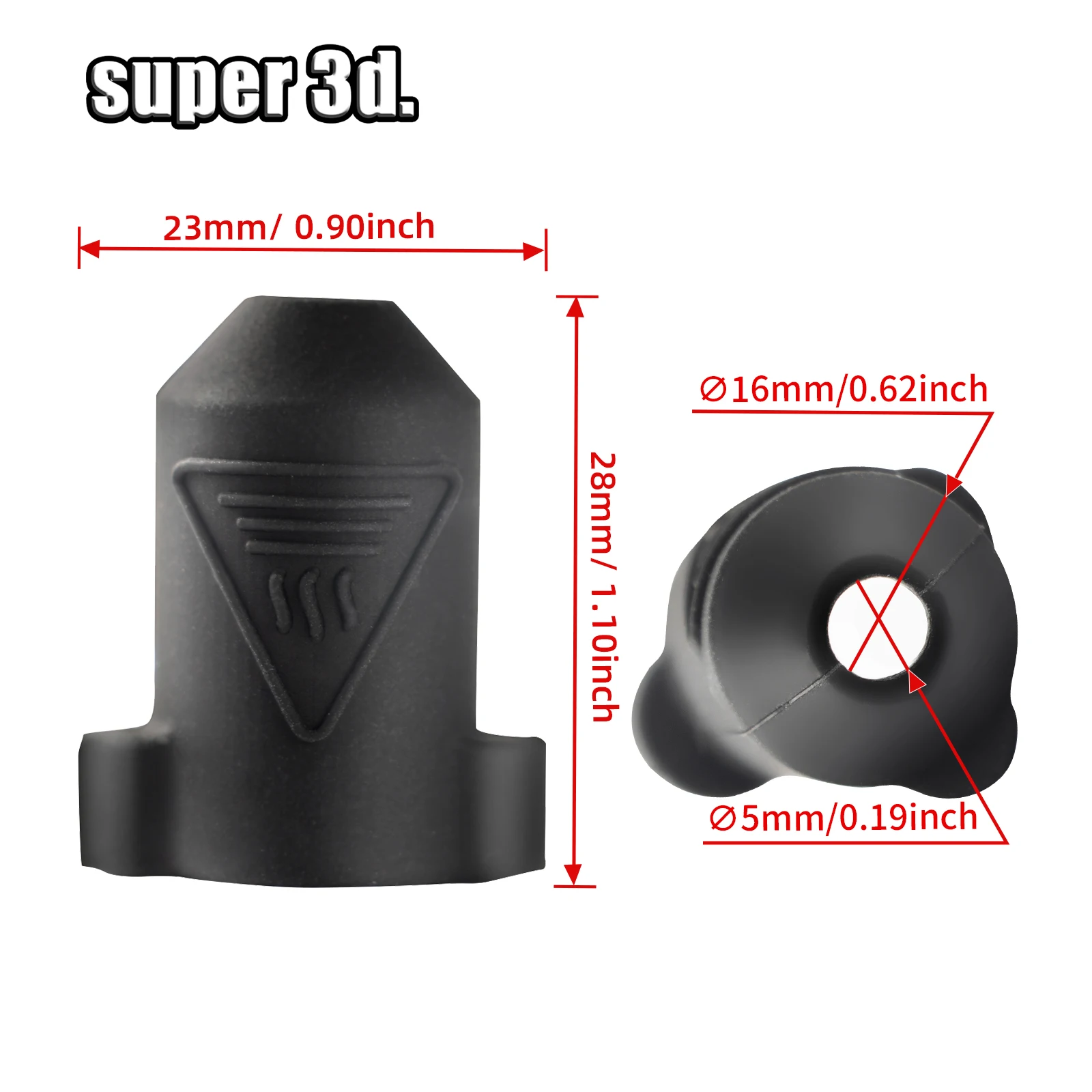 Силиконовые носки для Creality K1C/K1 Max/Ender 3 V3, силиконовый чехол для теплоизоляции, керамический теплозащитный чехол для Ender 3 V3 KE
Силиконовые носки для Creality K1C/K1 Max/Ender 3 V3, силиконовый чехол для теплоизоляции, керамический теплозащитный чехол для Ender 3 V3 KE