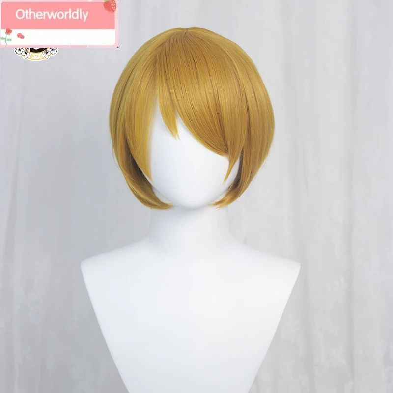 Hanayo Koizumii косплей парик LL 28 см золотисто-коричневые короткие волосы парик
Hanayo Koizumii косплей парик LL 28 см золотисто-коричневые короткие волосы парик