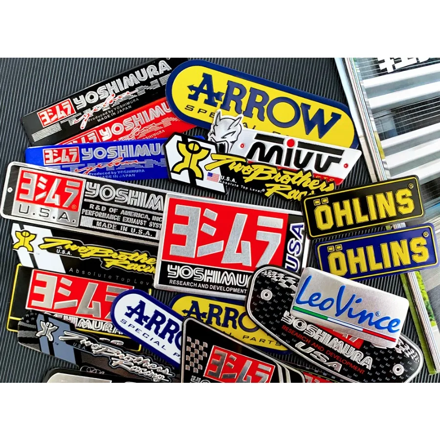 Aluminium Motorcycle Exhaust Pipe Stickers Moto Decals for Yamaha Honda Kawasaki Accesories Yoshimura Arrow Motocross
Aluminium Motorcycle Exhaust Pipe Stickers Moto Decals for Yamaha Honda Kawasaki Accesories Yoshimura Arrow Motocross