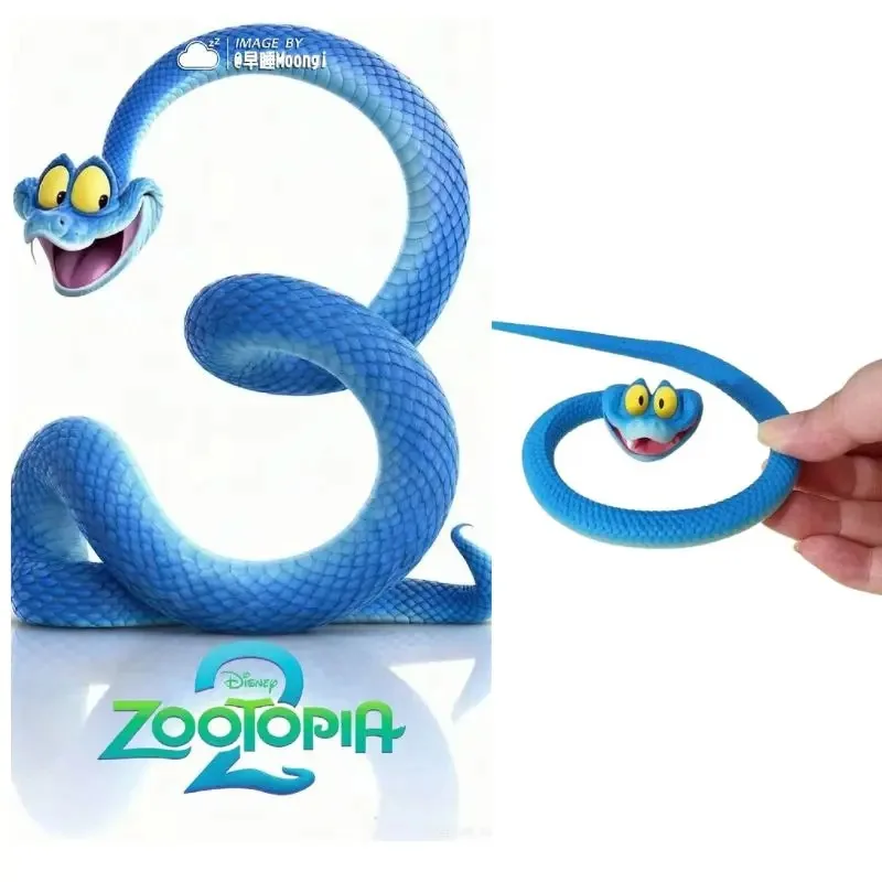 Zootopia2 Gary Snake Decompression Animated Peripheral Cartoon Model Body Twistable Decoration Birthday Gifts Kids Trendy toy
Zootopia2 Gary Snake Decompression Animated Peripheral Cartoon Model Body Twistable Decoration Birthday Gifts Kids Trendy toy