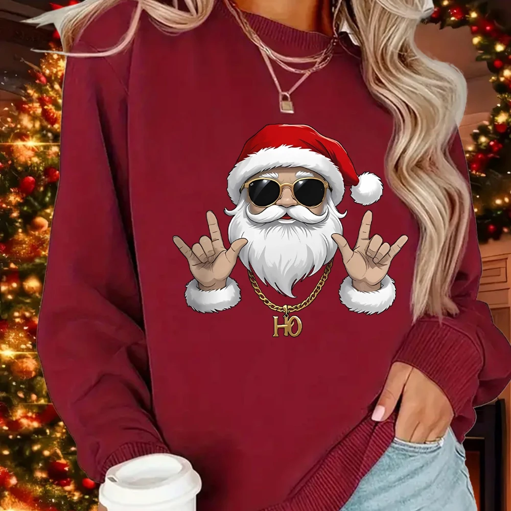 Interesting Santa Claus Pullover Sweater Winter Christmas Sweatshirt Unisex Women Men Sweatshirt Drop Shoulder Tracksuit
Interesting Santa Claus Pullover Sweater Winter Christmas Sweatshirt Unisex Women Men Sweatshirt Drop Shoulder Tracksuit