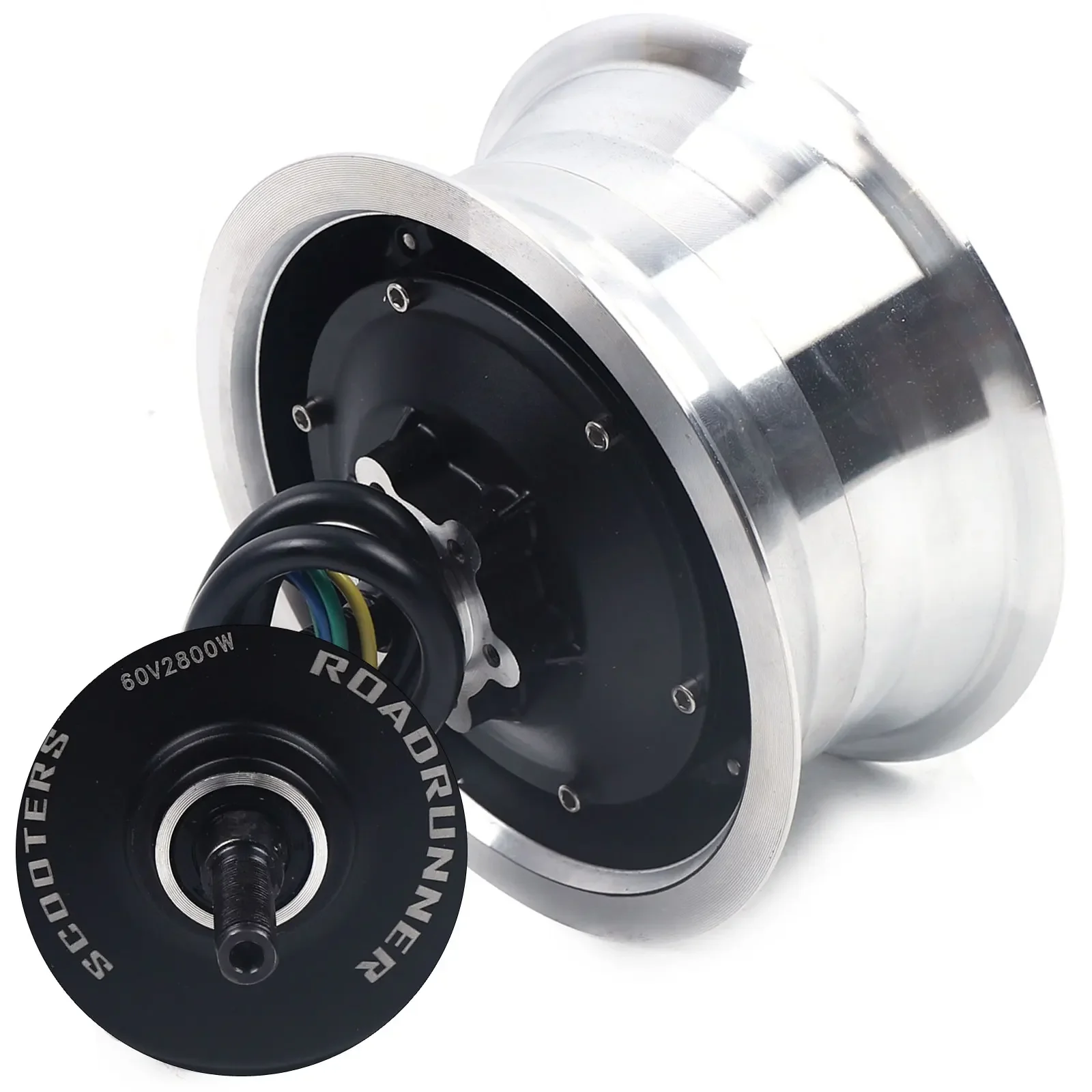 11 Inch 60V 2800W Brushless Electric Scooter Hub Motor Front & Rear Drive Durable E-Bike Hub Wheel Brushless Motor F & R Drive
11 Inch 60V 2800W Brushless Electric Scooter Hub Motor Front & Rear Drive Durable E-Bike Hub Wheel Brushless Motor F & R Drive