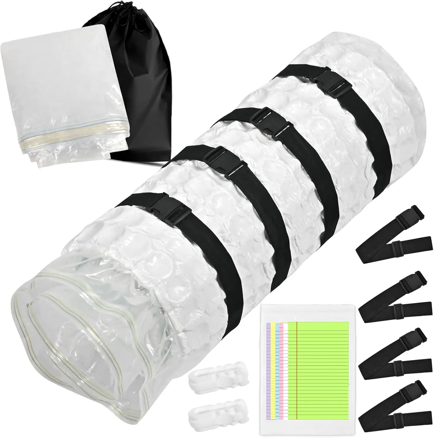 Oversize Mattress Vacuum Storage Bag 80 Compression Leakproof Reusable Moving Organizer with Color Labels
Oversize Mattress Vacuum Storage Bag 80 Compression Leakproof Reusable Moving Organizer with Color Labels