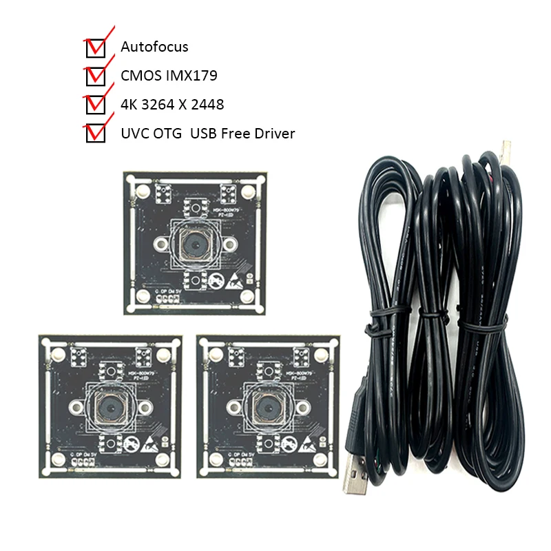1Pcs 8MP HD 3264X2448 Sony IMX179 AF USB2.0 Camera Module Imx UVC OTG Plug USB Webcam for Atm/self-service Ai Around View Ampli
1Pcs 8MP HD 3264X2448 Sony IMX179 AF USB2.0 Camera Module Imx UVC OTG Plug USB Webcam for Atm/self-service Ai Around View Ampli