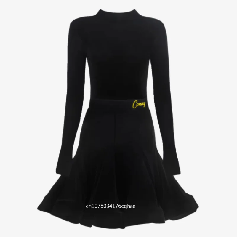 2026 Latin Dance Dress Women Ballroom Competition Costume Golden Shiny Fabric Professional Standard Dancewear High Neck
2026 Latin Dance Dress Women Ballroom Competition Costume Golden Shiny Fabric Professional Standard Dancewear High Neck