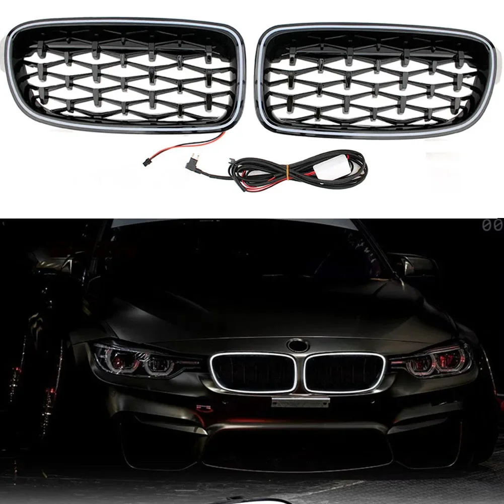 Front LED Racing Facelift Grille Upper Bumper Radiator Grilles For BMW 3-Series F30 F31 320li 325i 328i 335i 2013-2018 Diamond
Front LED Racing Facelift Grille Upper Bumper Radiator Grilles For BMW 3-Series F30 F31 320li 325i 328i 335i 2013-2018 Diamond