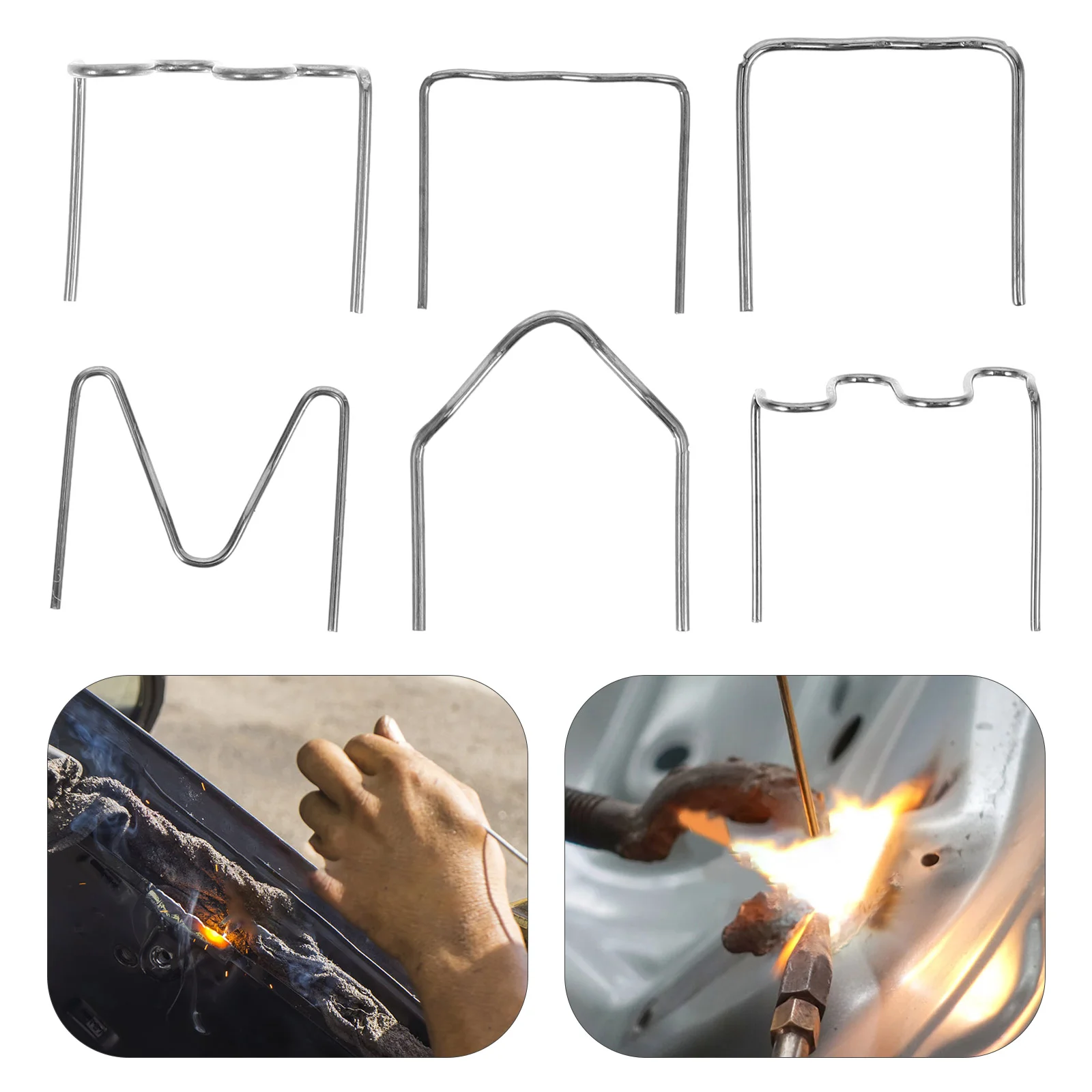 600 Pcs Wire Mesh Staples Car Bumper Repair Soldering Automobile Welding Windscreen
600 Pcs Wire Mesh Staples Car Bumper Repair Soldering Automobile Welding Windscreen