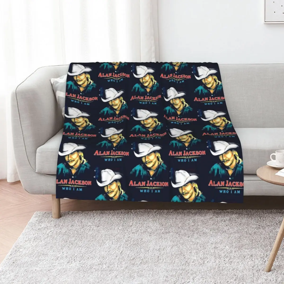 Vintage 90s 1994 94 Alan Jackson Who I Am single Throw Blanket Decoratives Fashion Sofas christmas gifts Thin Blankets
Vintage 90s 1994 94 Alan Jackson Who I Am single Throw Blanket Decoratives Fashion Sofas christmas gifts Thin Blankets