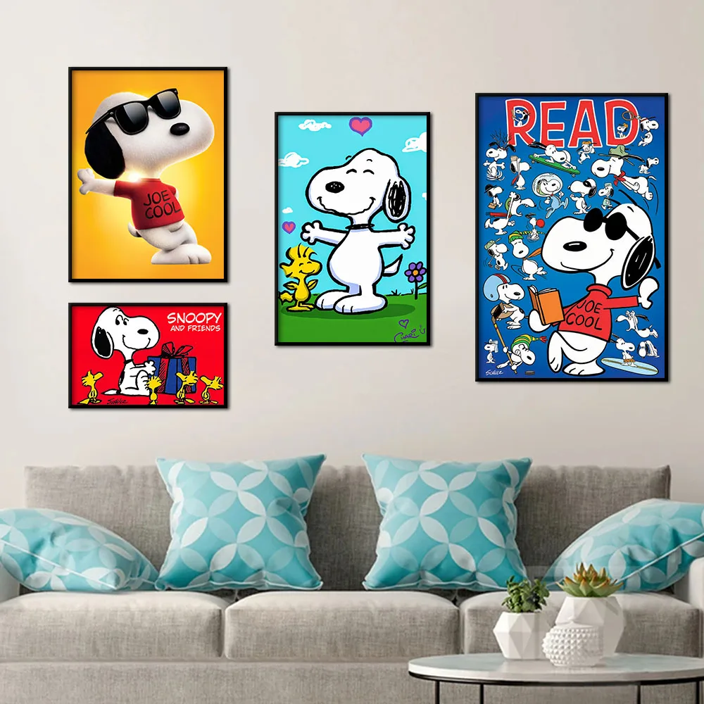 Black White Miguel Beagle Snoopy Poster Cartoon Wall Art Canvas Painting Prints Cute Dog Picture for Kid Room Home Decor Cuadros
Black White Miguel Beagle Snoopy Poster Cartoon Wall Art Canvas Painting Prints Cute Dog Picture for Kid Room Home Decor Cuadros