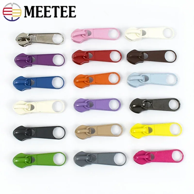 100Pcs 3# 5# Colorful Nylon Zipper Sliders Backpack Jacket Decorative Zip Head Clothes Zips Puller Repair Kit Sewing Accessories
100Pcs 3# 5# Colorful Nylon Zipper Sliders Backpack Jacket Decorative Zip Head Clothes Zips Puller Repair Kit Sewing Accessories