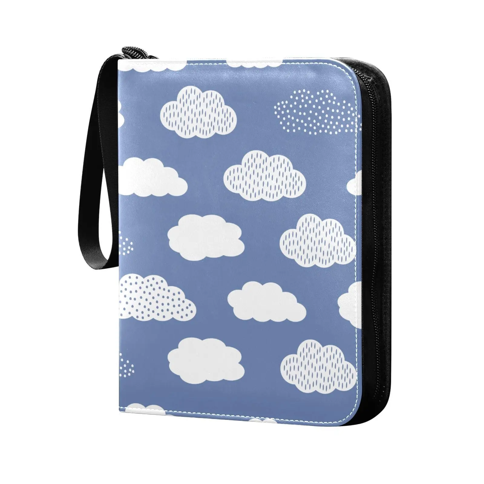 White Clouds Blue Sky 4 Pocket Card Binder, 400 Double Sided Pocket Album for Sport Game Cards, Unique Card Collection Storage
White Clouds Blue Sky 4 Pocket Card Binder, 400 Double Sided Pocket Album for Sport Game Cards, Unique Card Collection Storage