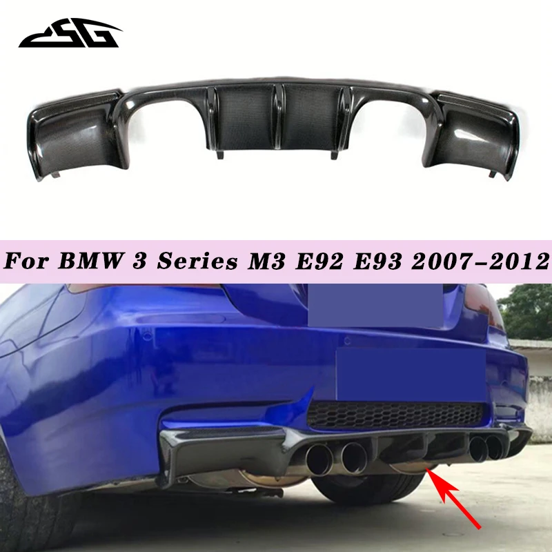 Для BMW 3 серии M3 E92 E93 2007-2012 задний бампер из углеродного волокна, диффузор, спойлер, сплиттер, автомобильный задний бампер, комплект кузова
Для BMW 3 серии M3 E92 E93 2007-2012 задний бампер из углеродного волокна, диффузор, спойлер, сплиттер, автомобильный задний бампер, комплект кузова