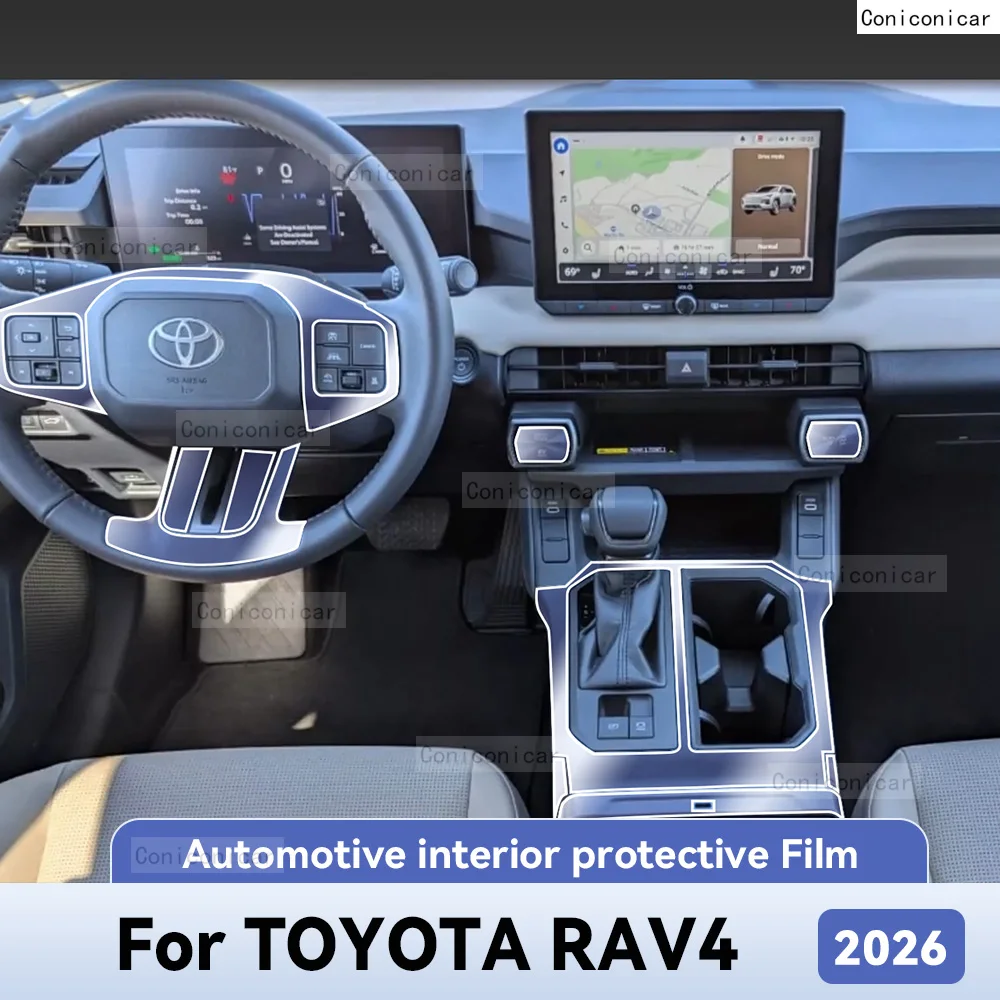 For TOYOTA RAV4 2026 Car Interior Protection Anti-Scratch Film instrument Center Control Navigation Screen Accessories
For TOYOTA RAV4 2026 Car Interior Protection Anti-Scratch Film instrument Center Control Navigation Screen Accessories