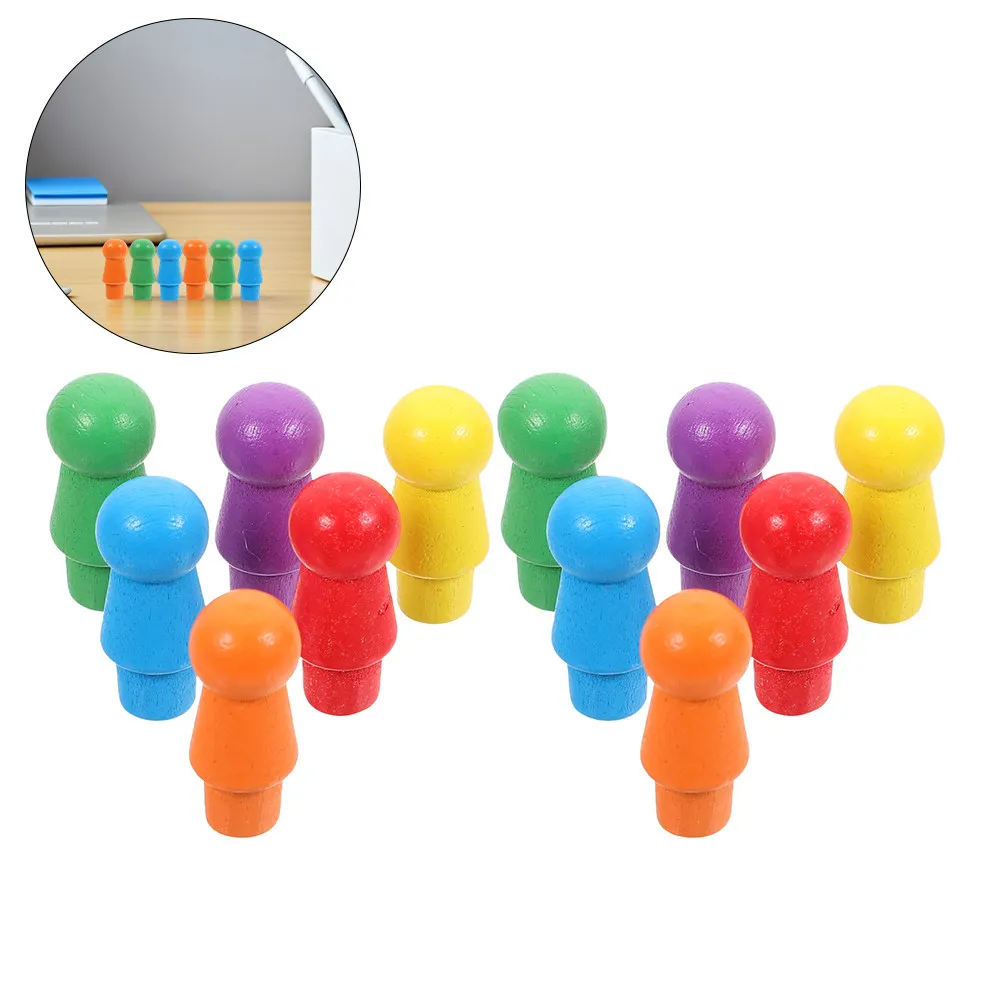 180Pcs Wooden Jumping Chess Pieces Colorful Game Pegs for Kids Flight Chess Replacement Pawns Strategy Board Game Accessories
180Pcs Wooden Jumping Chess Pieces Colorful Game Pegs for Kids Flight Chess Replacement Pawns Strategy Board Game Accessories