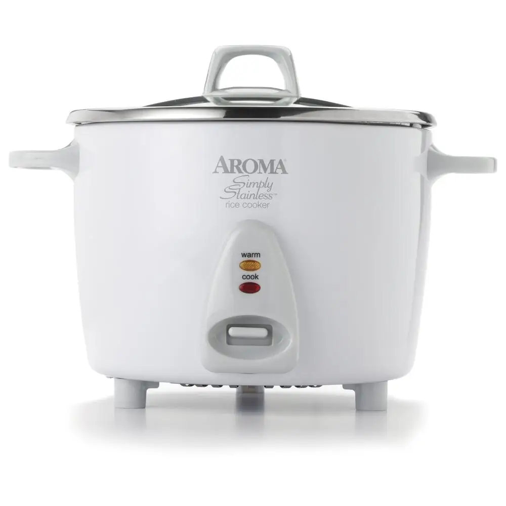 AROMA® 14-Cup Cooked / 3Qt. Select Stainless® Rice & Grain Cooker White New ARC-757-1SG
AROMA® 14-Cup Cooked / 3Qt. Select Stainless® Rice & Grain Cooker White New ARC-757-1SG