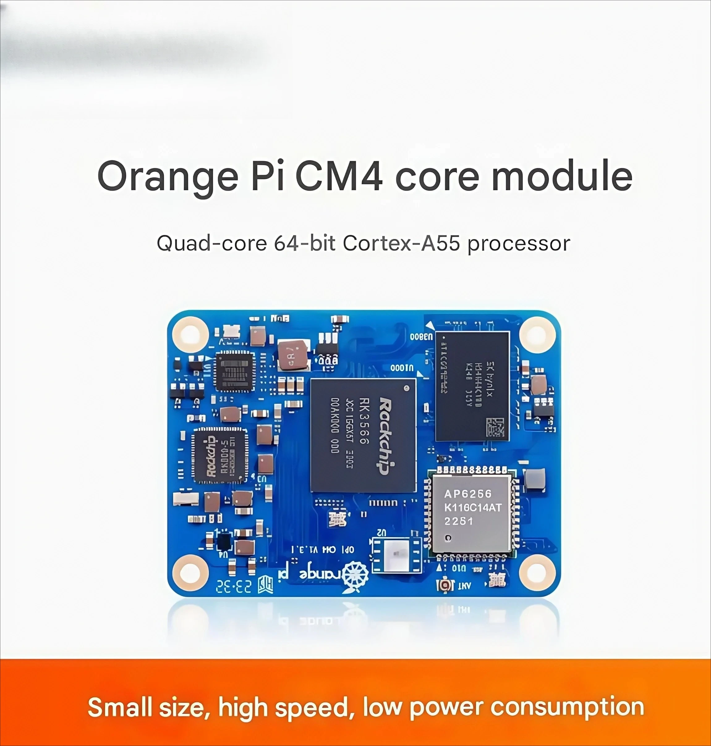 Orange Pi Compute Module 4 CM4 core board WIFI Bluetooth various versions available
Orange Pi Compute Module 4 CM4 core board WIFI Bluetooth various versions available