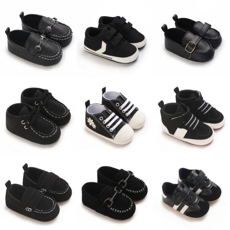 Black theme newborn baby toddler shoes boys fashion casual shoes, casual shoes 0-18 months
Black theme newborn baby toddler shoes boys fashion casual shoes, casual shoes 0-18 months
