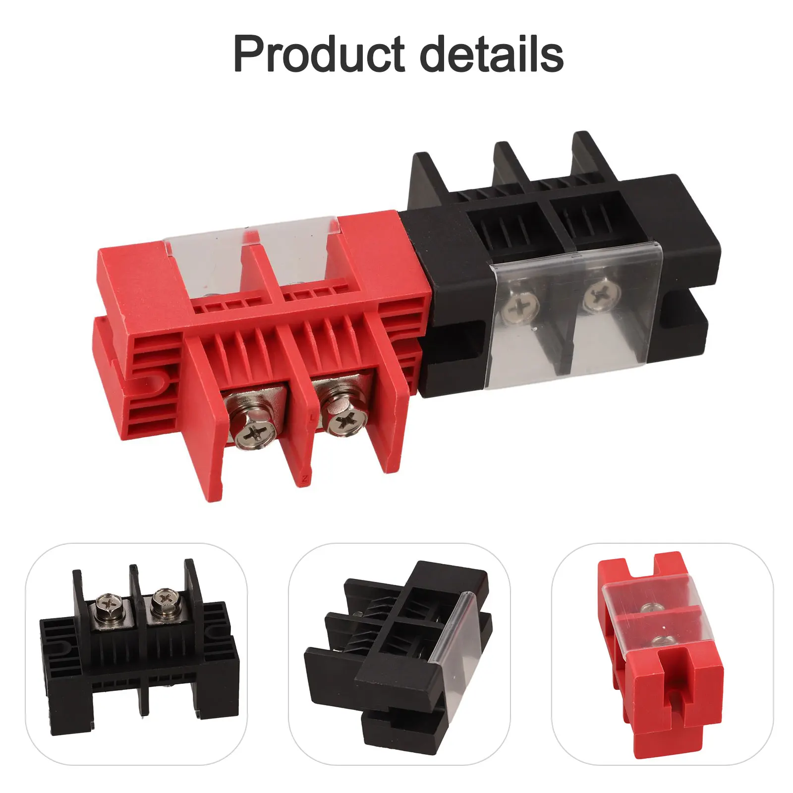 2 шт. 100А Клеммный блок для накопителей энергии, из чистой меди, пылезащищенный, ударопрочный, аксессуары для электрооборудования
2 шт. 100А Клеммный блок для накопителей энергии, из чистой меди, пылезащищенный, ударопрочный, аксессуары для электрооборудования