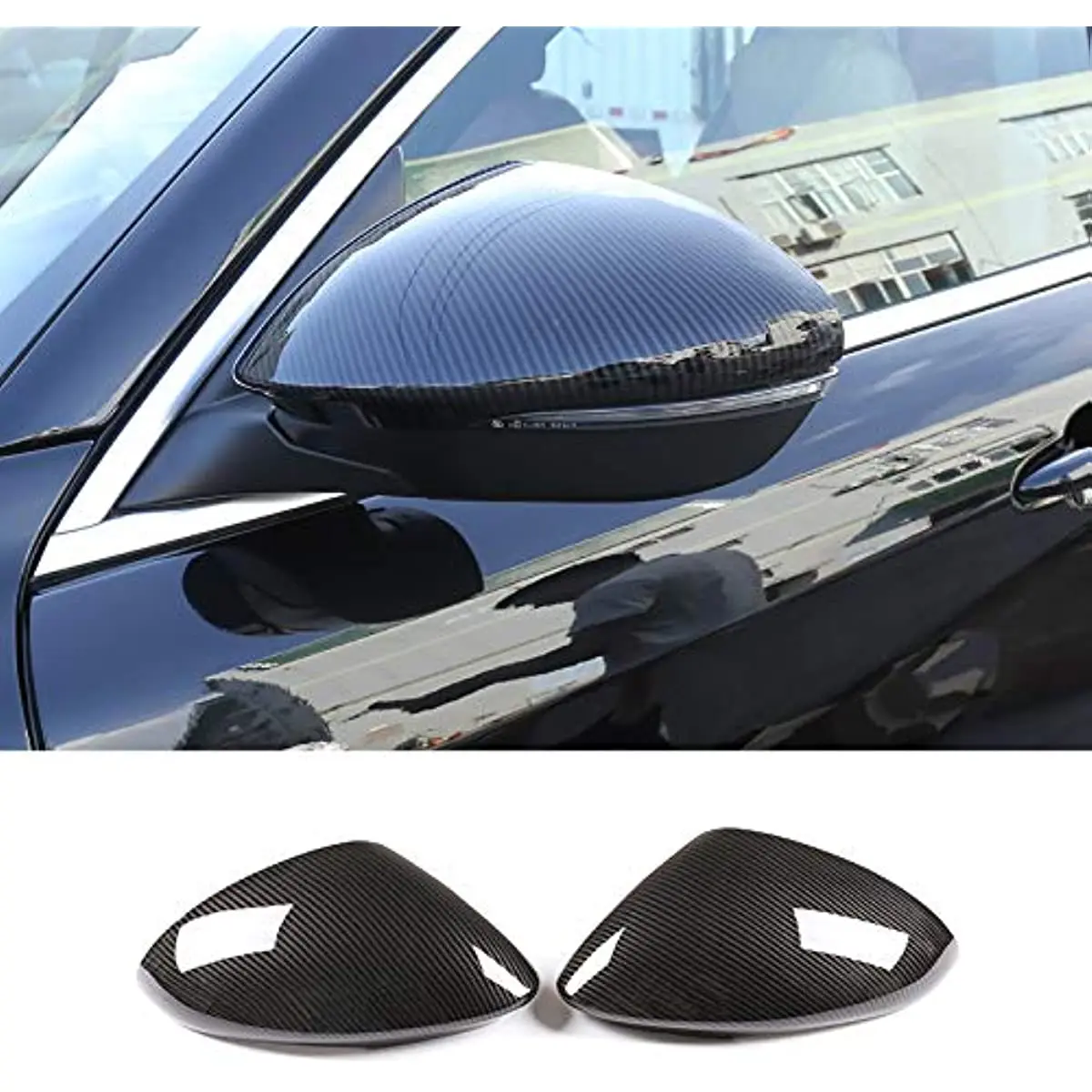 ABS Carbon Fiber Style Exterior Rearview Mirror Cover Cap for Alfa Romeo Stelvio 2017 2018 2019 2020
ABS Carbon Fiber Style Exterior Rearview Mirror Cover Cap for Alfa Romeo Stelvio 2017 2018 2019 2020