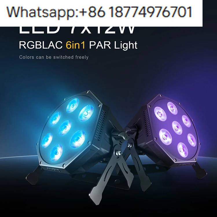 7X12W High Power Indoor Led Slim Par Party Dj Rgblac 6In1 Par for Nightclub Stage ing Show Bar
7X12W High Power Indoor Led Slim Par Party Dj Rgblac 6In1 Par for Nightclub Stage ing Show Bar
